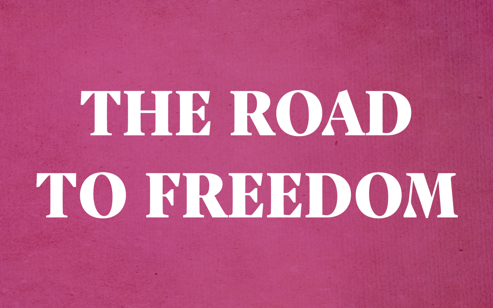 the road to freedom title square@2x